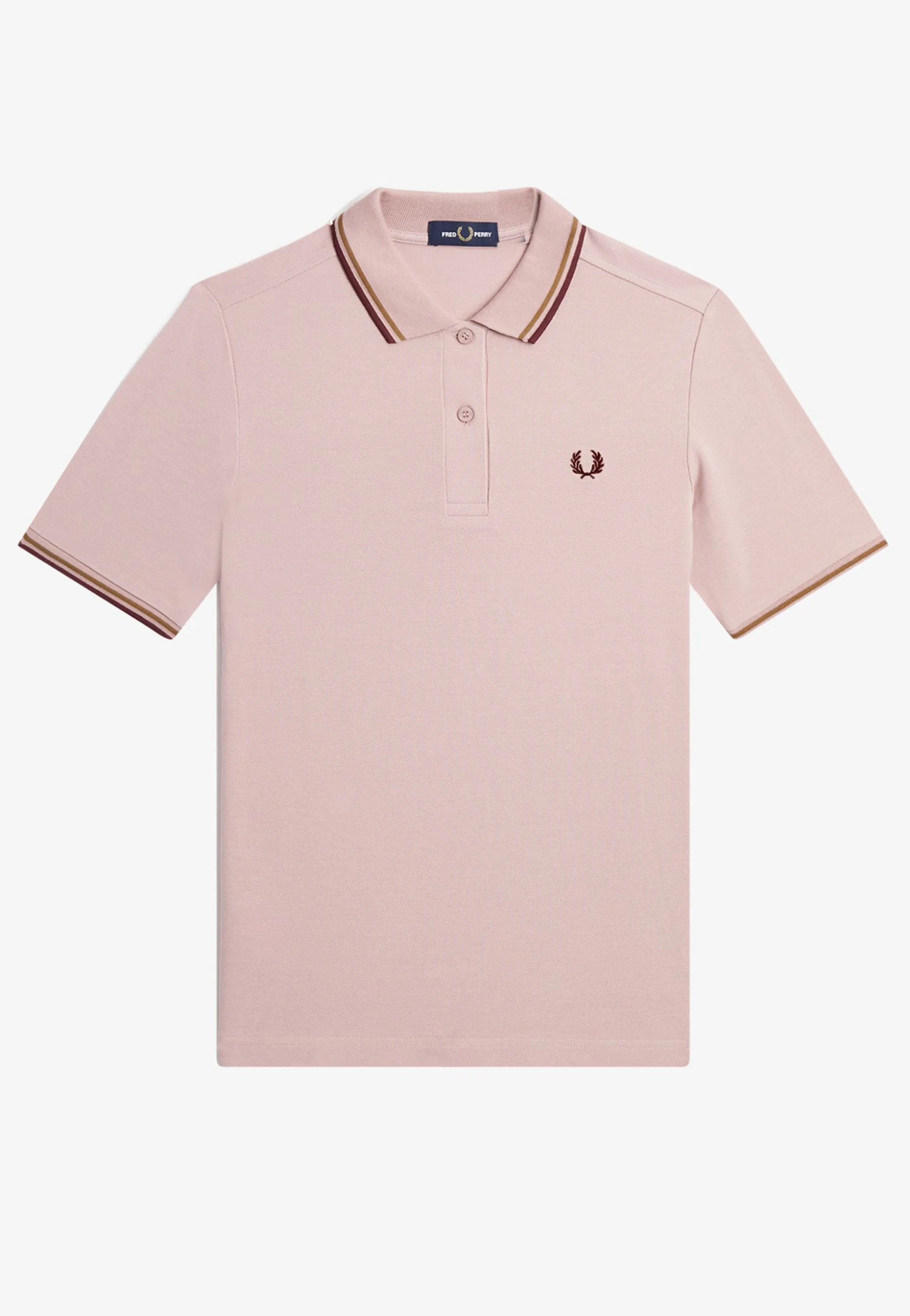 Fred Perry - Twin Tipped Dusty Rose Pink - Polo