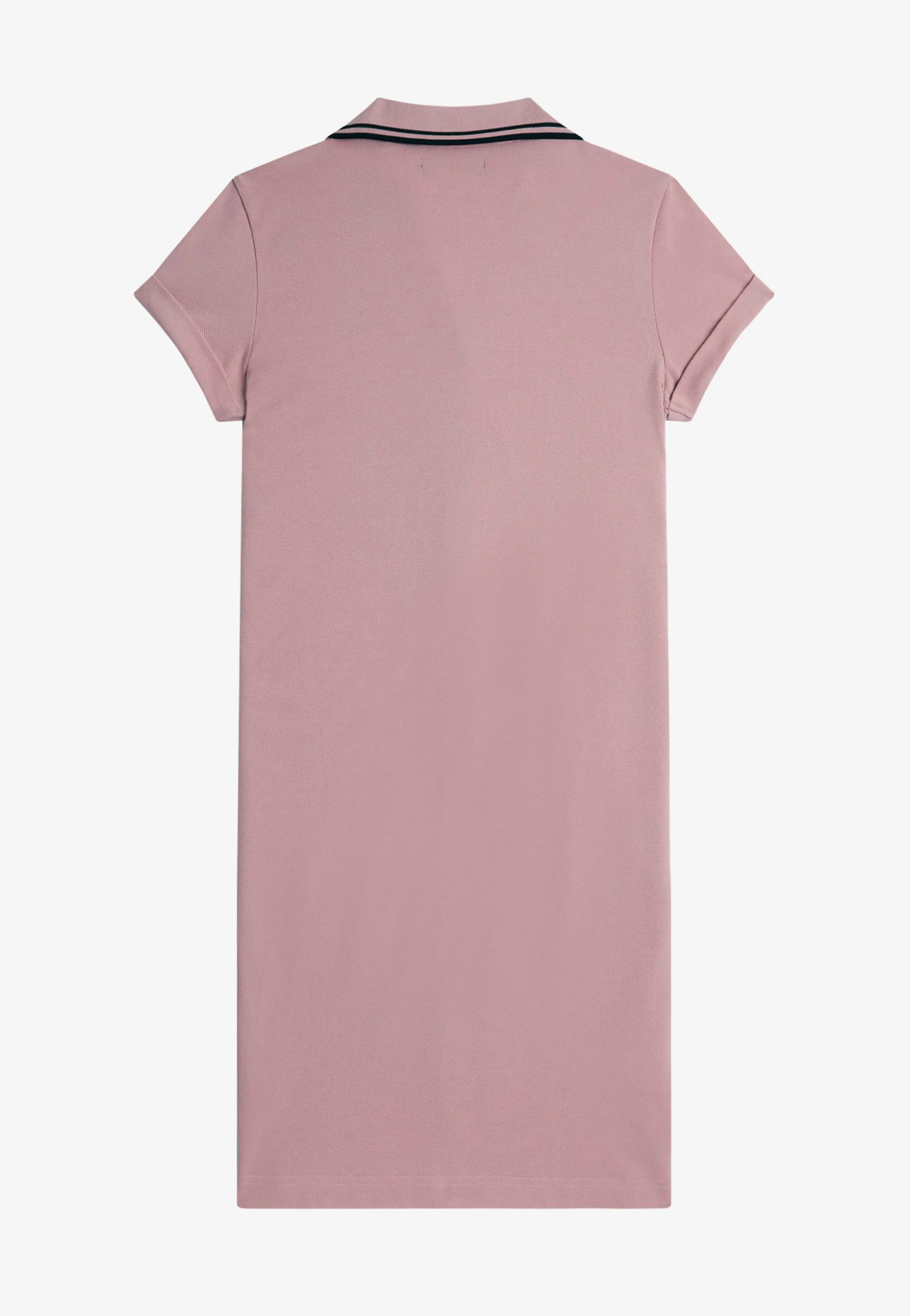 Fred Perry x Amy Winehouse - Button Thru Pique Shirt Dusty Rose Pink - Dress