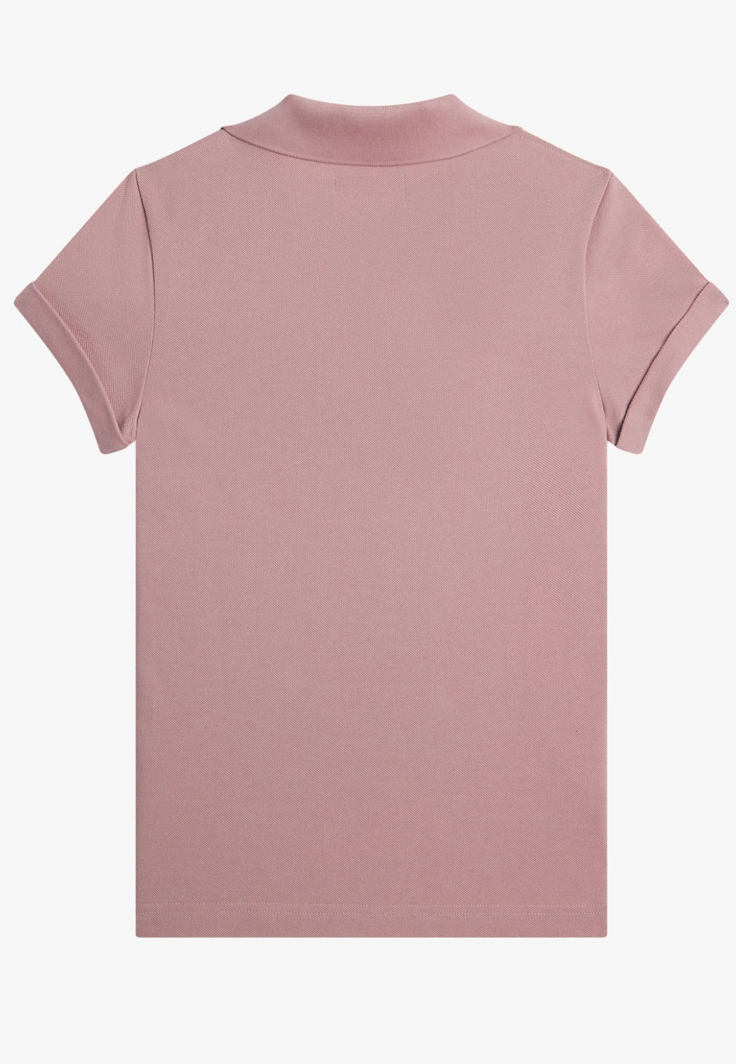 Fred Perry x Amy Winehouse - Open Collar Pique Dusty Rose Pink - Polo