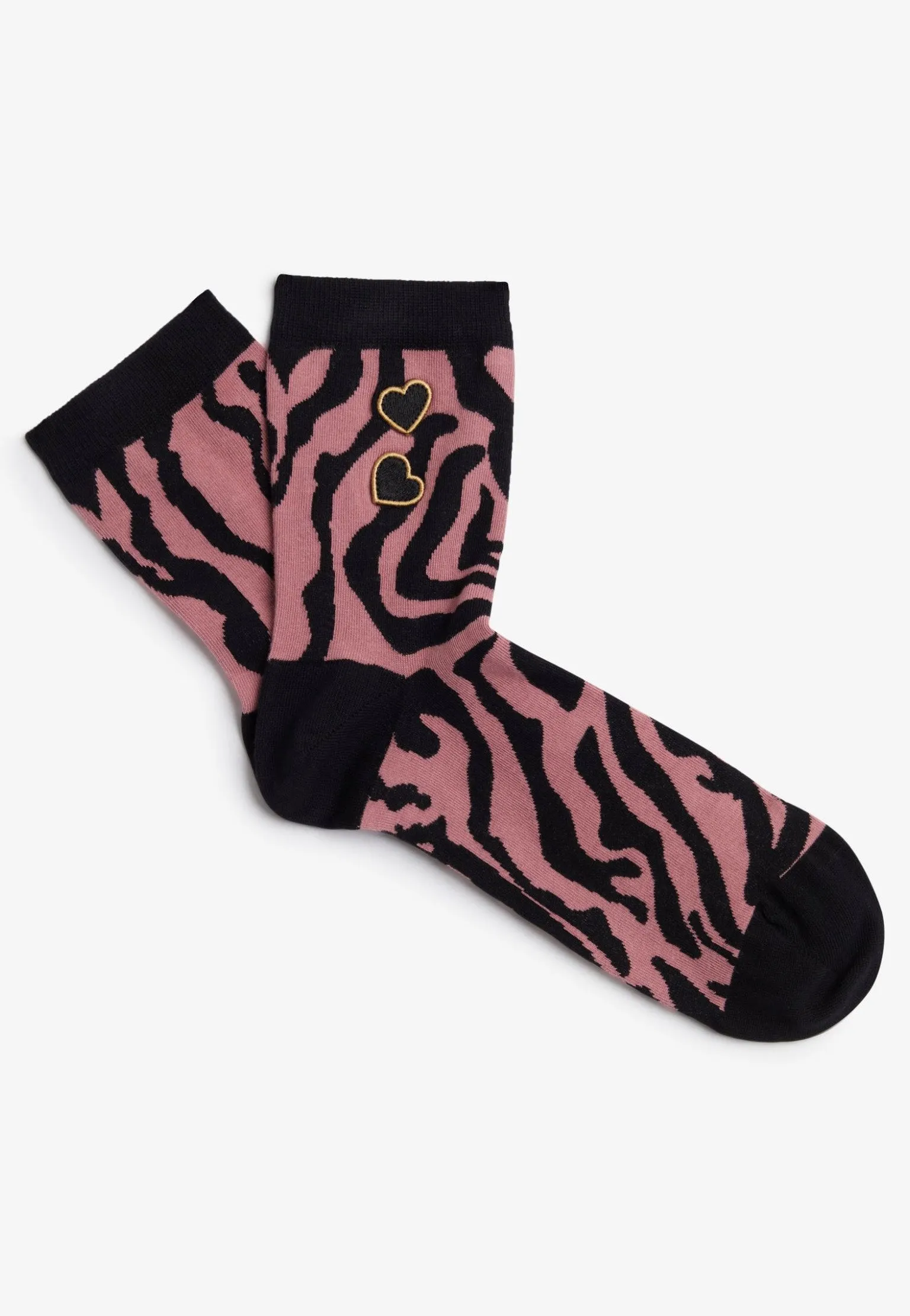 Fred Perry x Amy Winehouse - Print Dusty Rose Pink - Socks