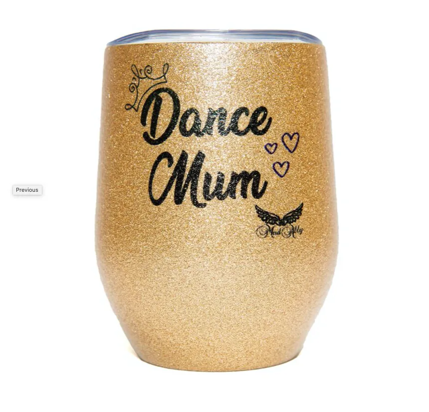 Glitter Mug - Dance Mum