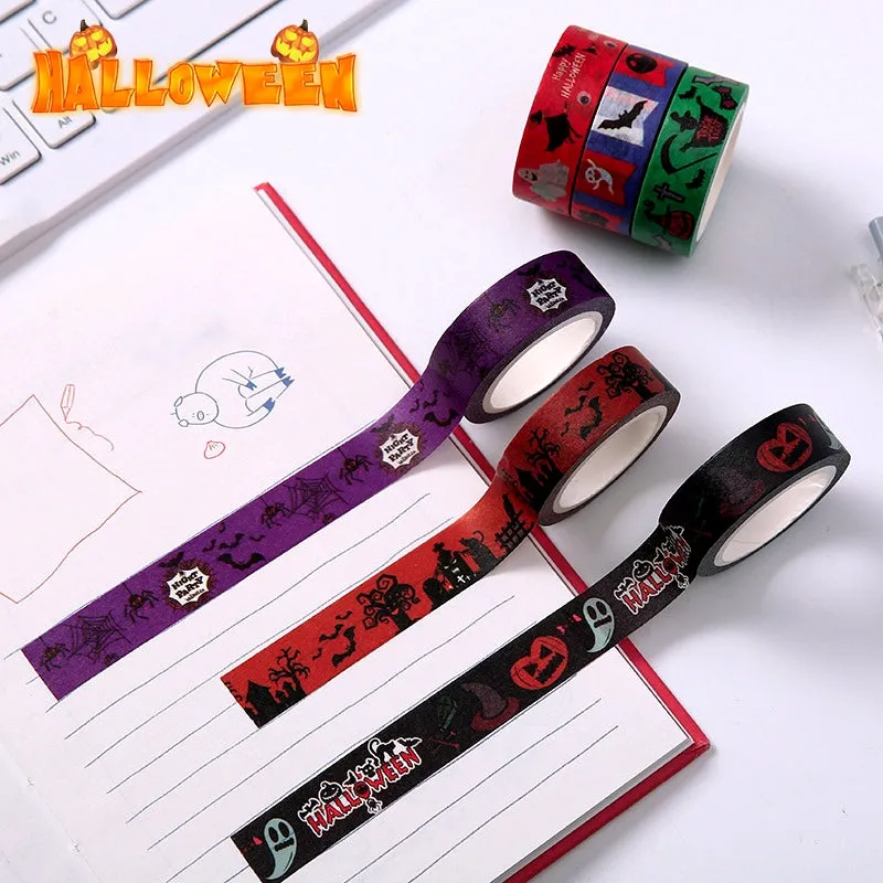 Halloween Mini Cartoon Washi Tape Set