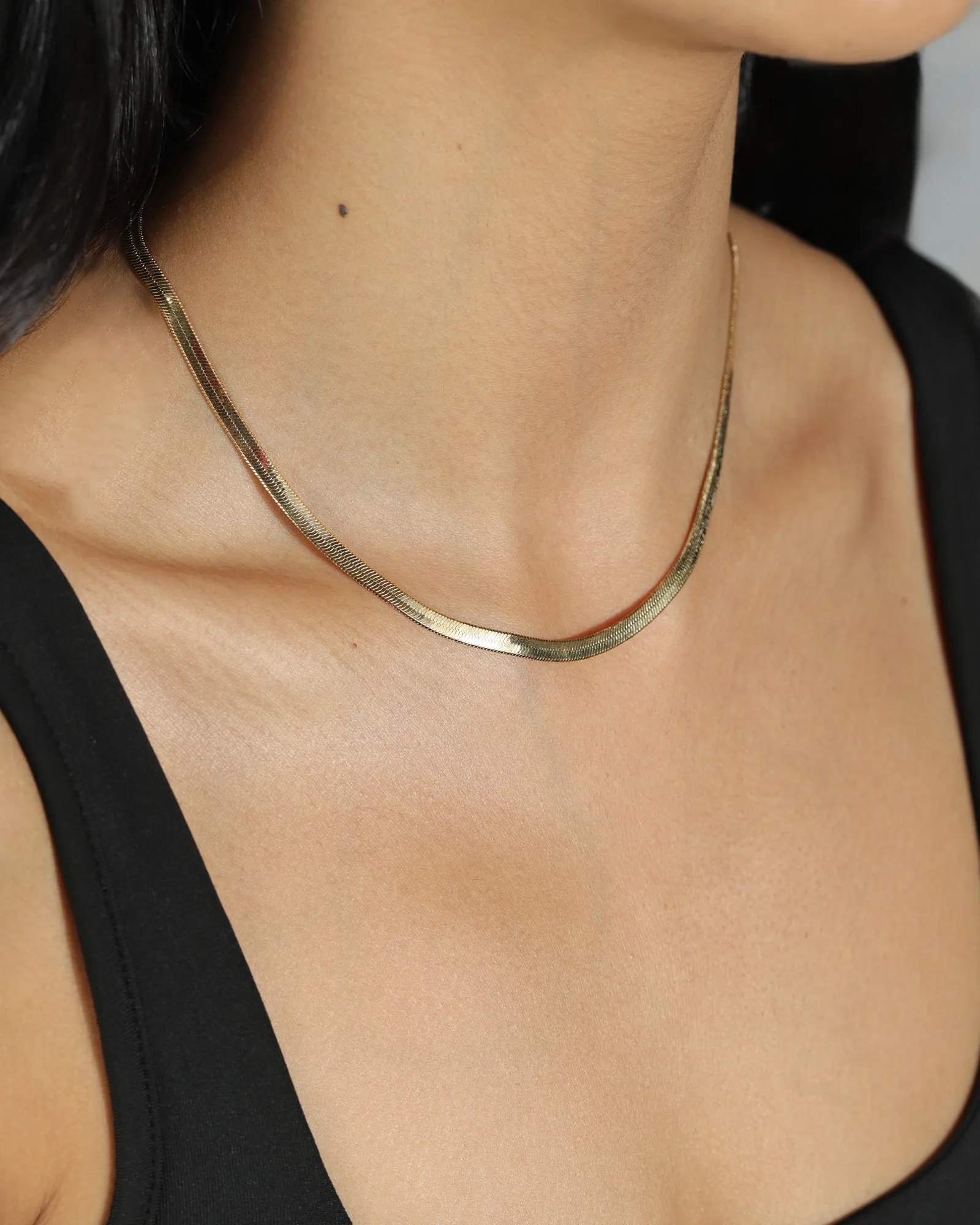 Herringbone Necklace | 4mm