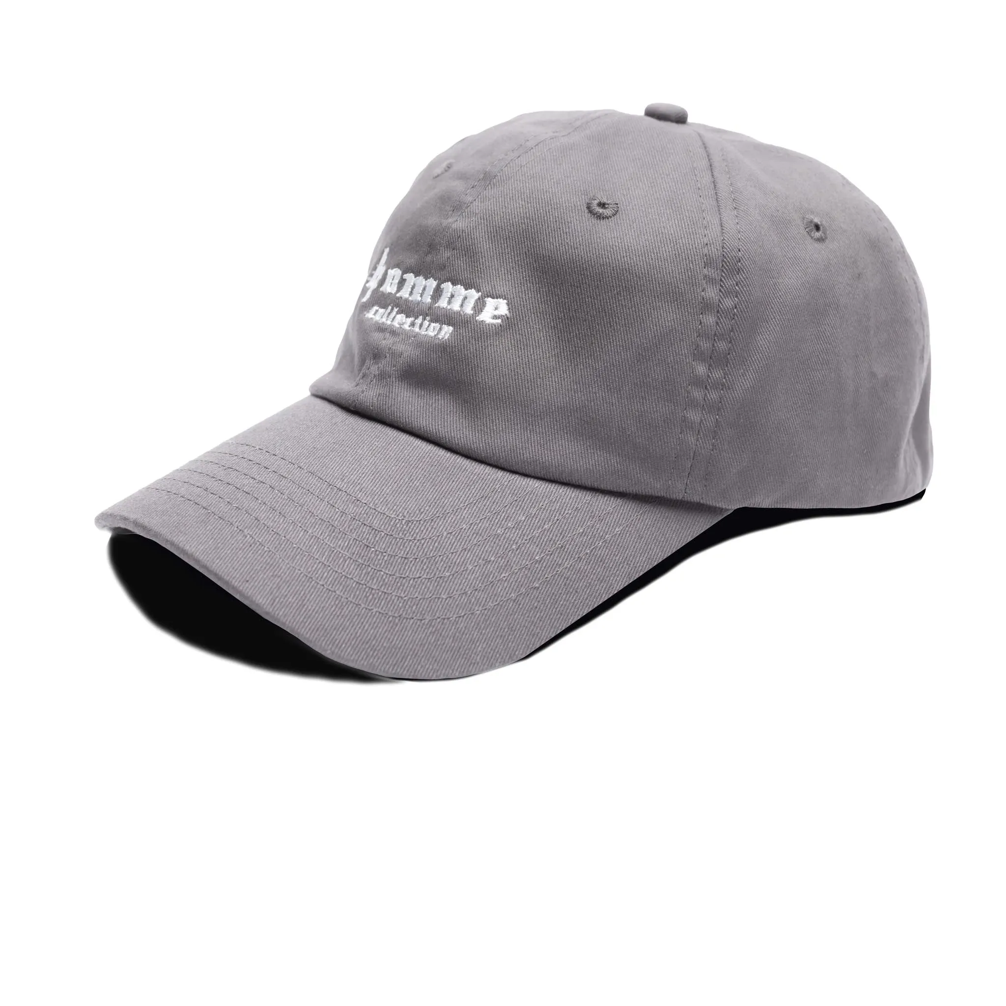 HOMME  Embroidered Cap Charcoal