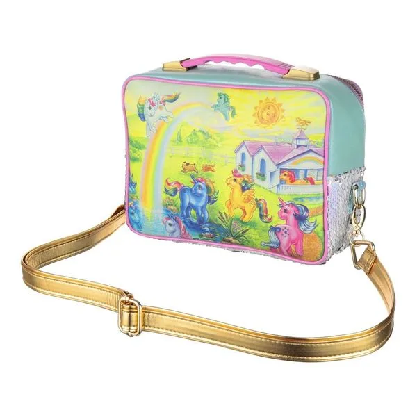 Irregular Choice Womens My Little Pony Rainbow Ribbon Bag - Blue