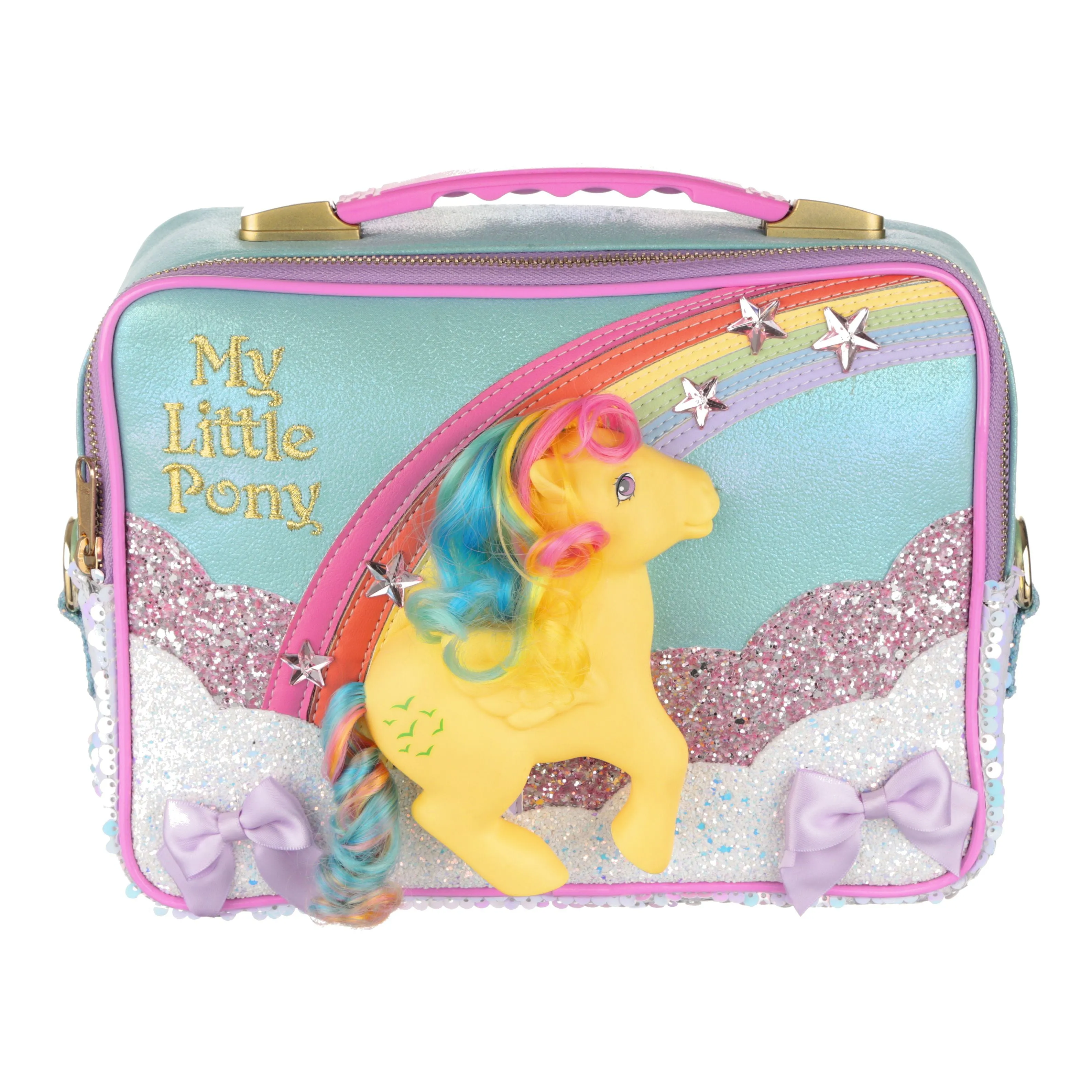 Irregular Choice Womens My Little Pony Rainbow Ribbon Bag - Blue