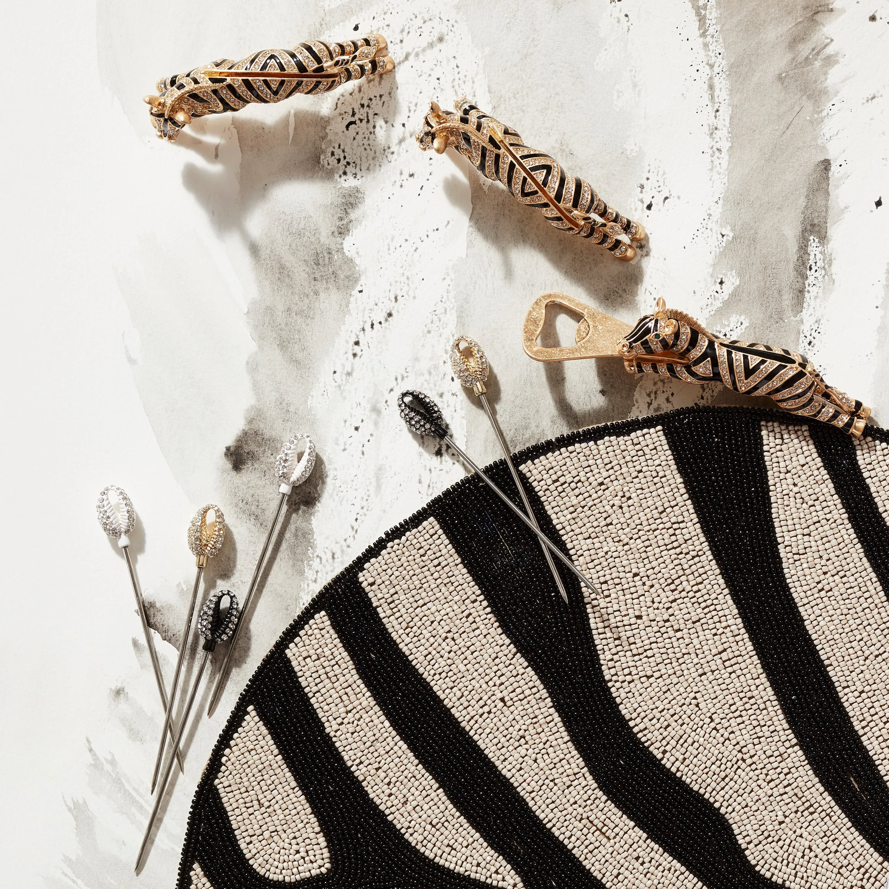 Joanna Buchanan Zebra Bottle Opener