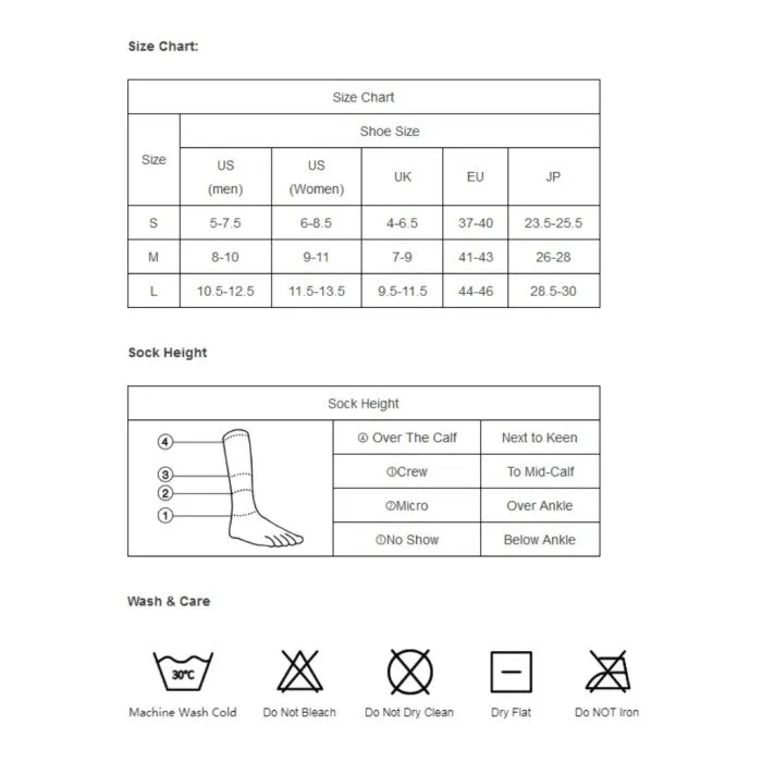 Kaos Kaki Hangat Na Giean NGNL0001 Light Weight Merino Wool Socks