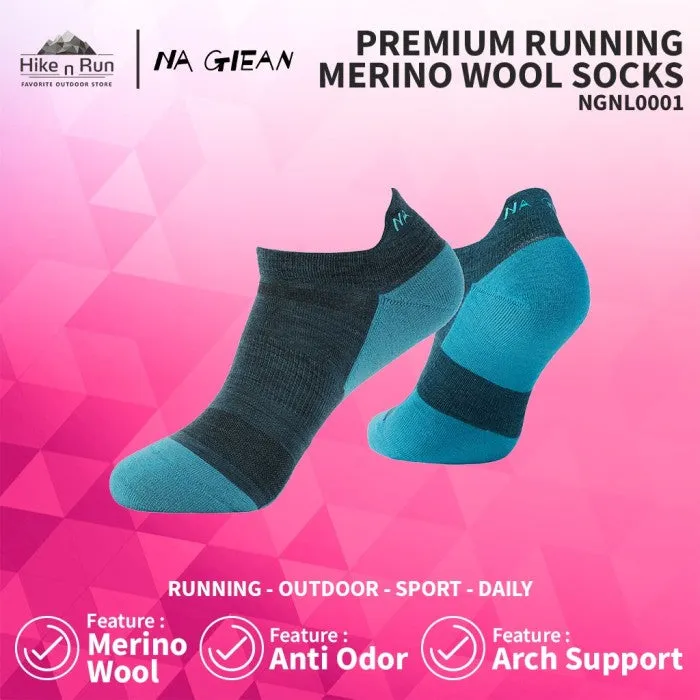 Kaos Kaki Hangat Na Giean NGNL0001 Light Weight Merino Wool Socks