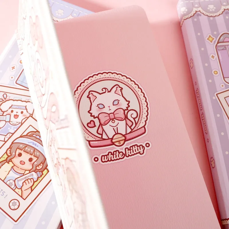 Little Mochi Series Cute Cartoon Character Notepad Journal - 3.7 × 7.5