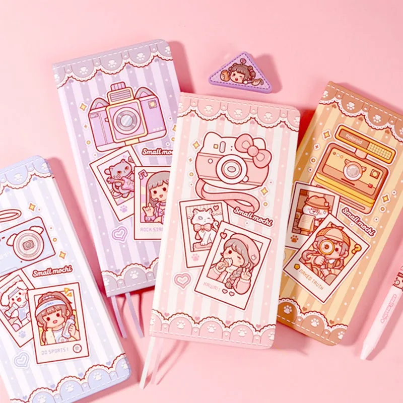 Little Mochi Series Cute Cartoon Character Notepad Journal - 3.7 × 7.5