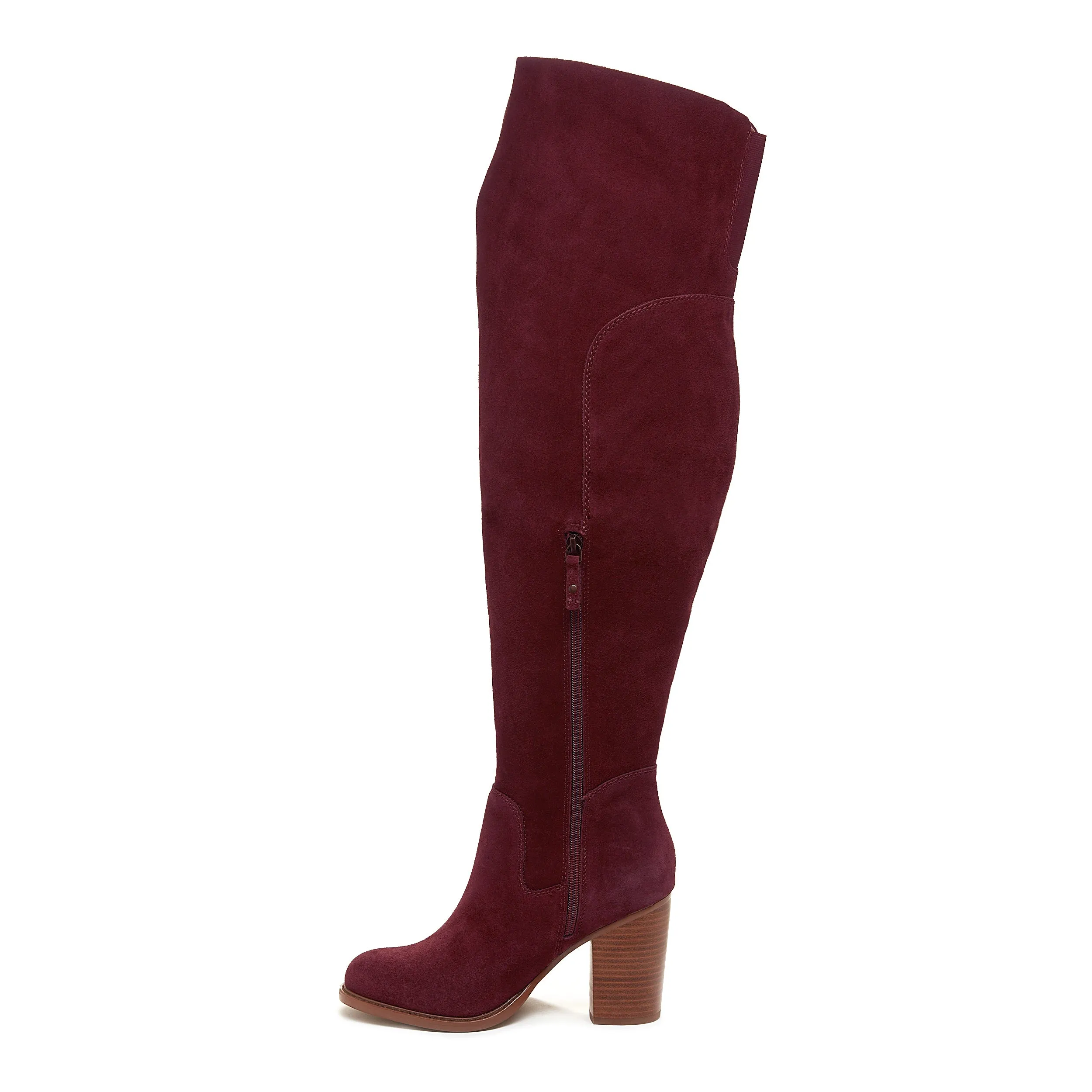 Logan Garnet Wide Calf Boots