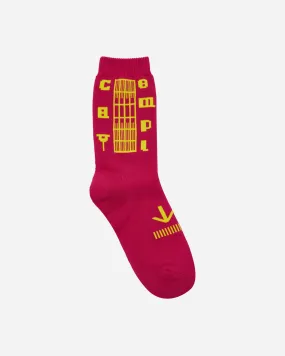 Logo Socks Pink