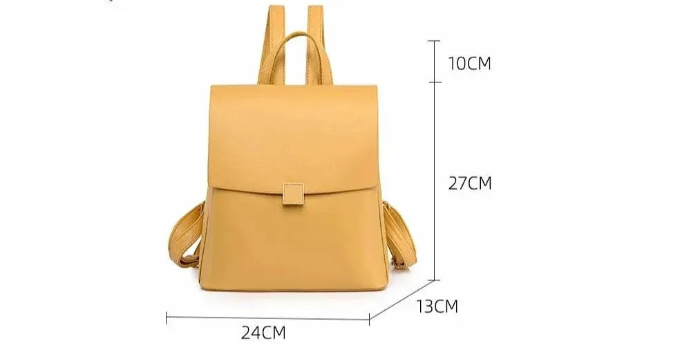 Luxury Leather Women's Backpack