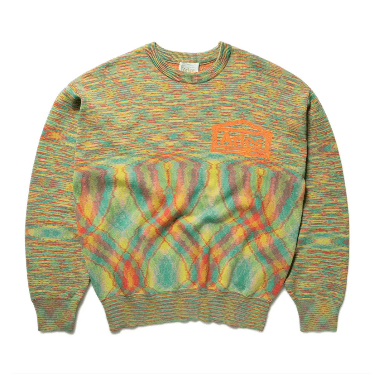 Magic Eye Temple Knit 'Orange'