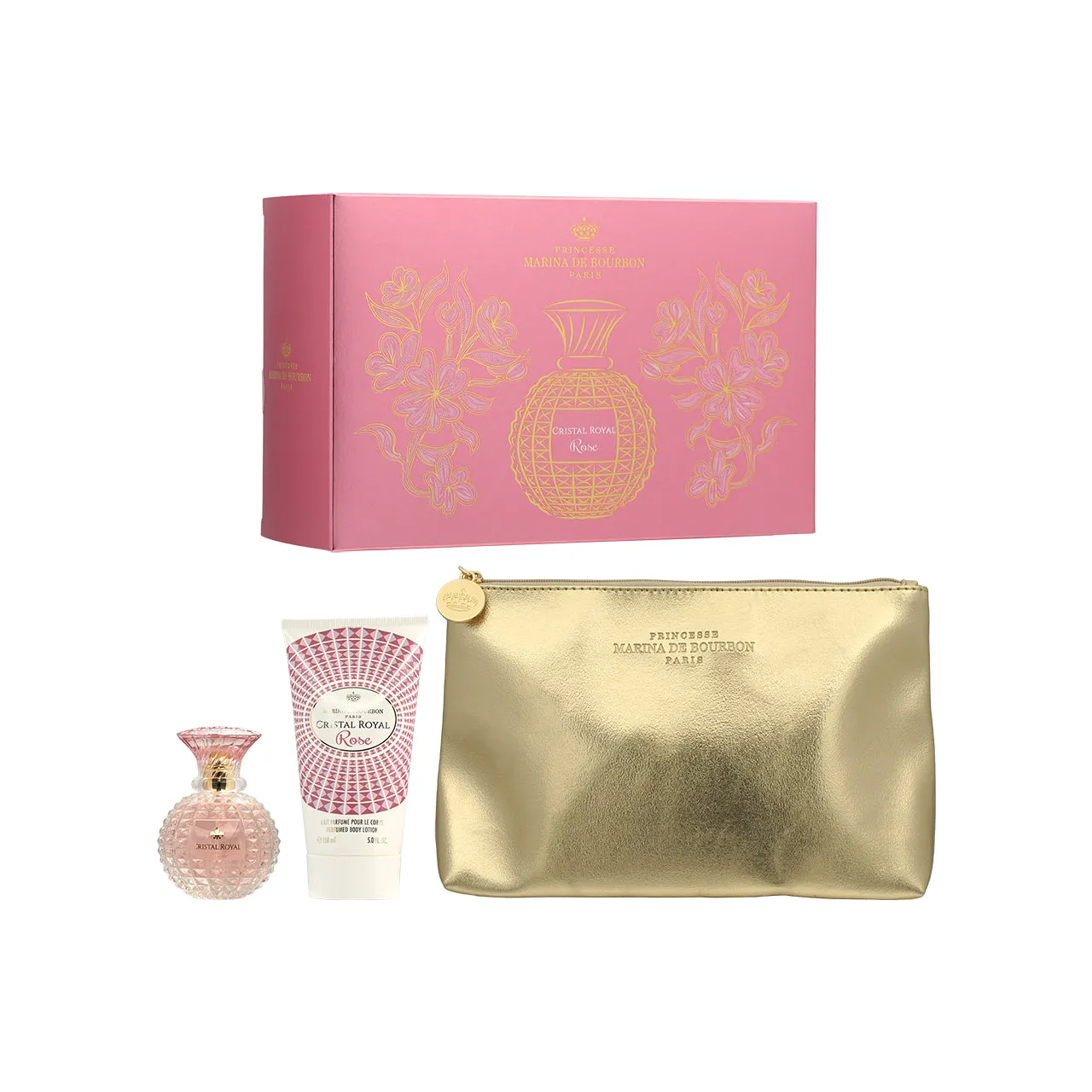 Marina De Bourbon Cristal Royal Rose Eau de Parfum Gift Set 2pcs