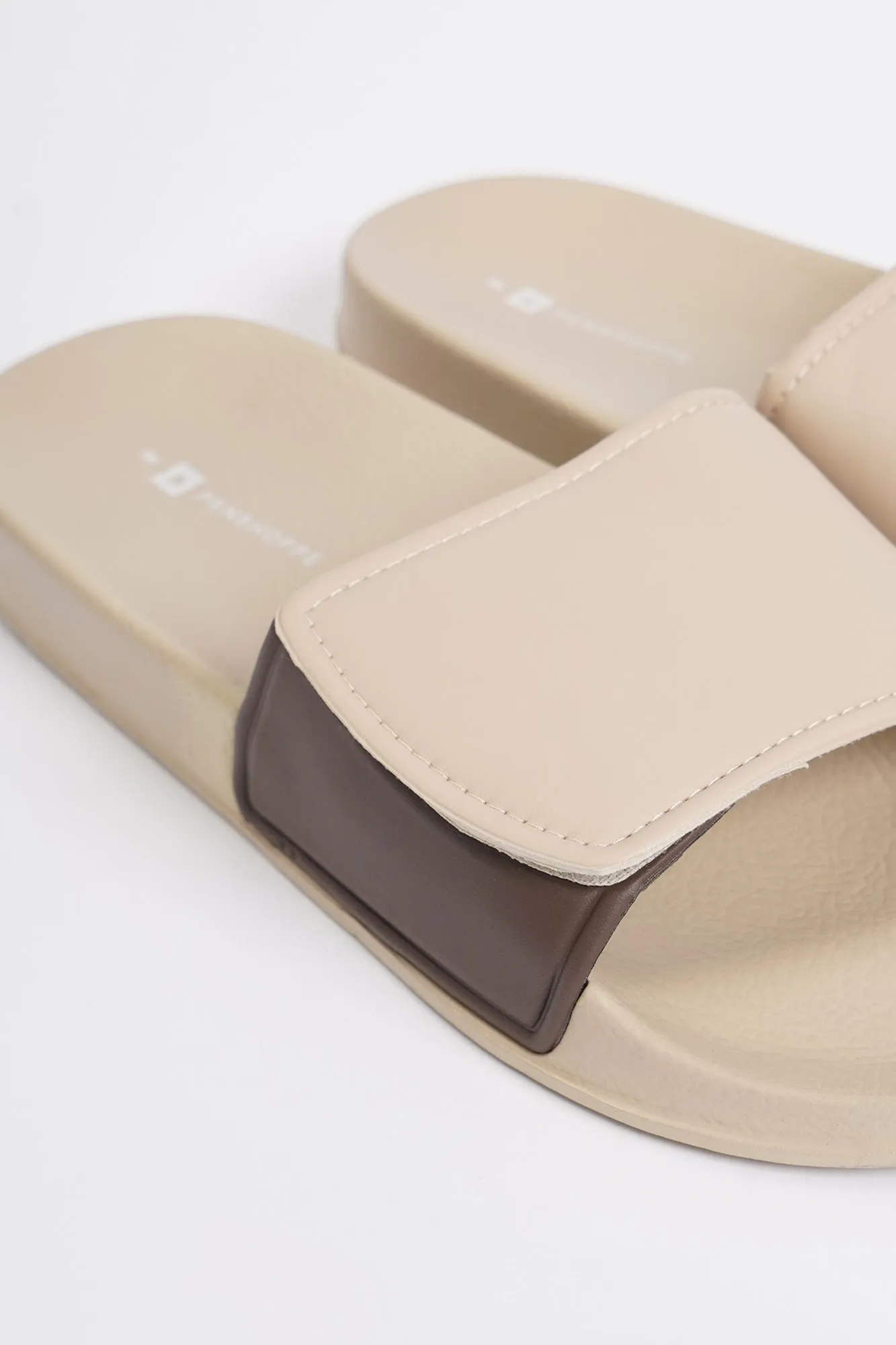 Men's Velcro Band Slides