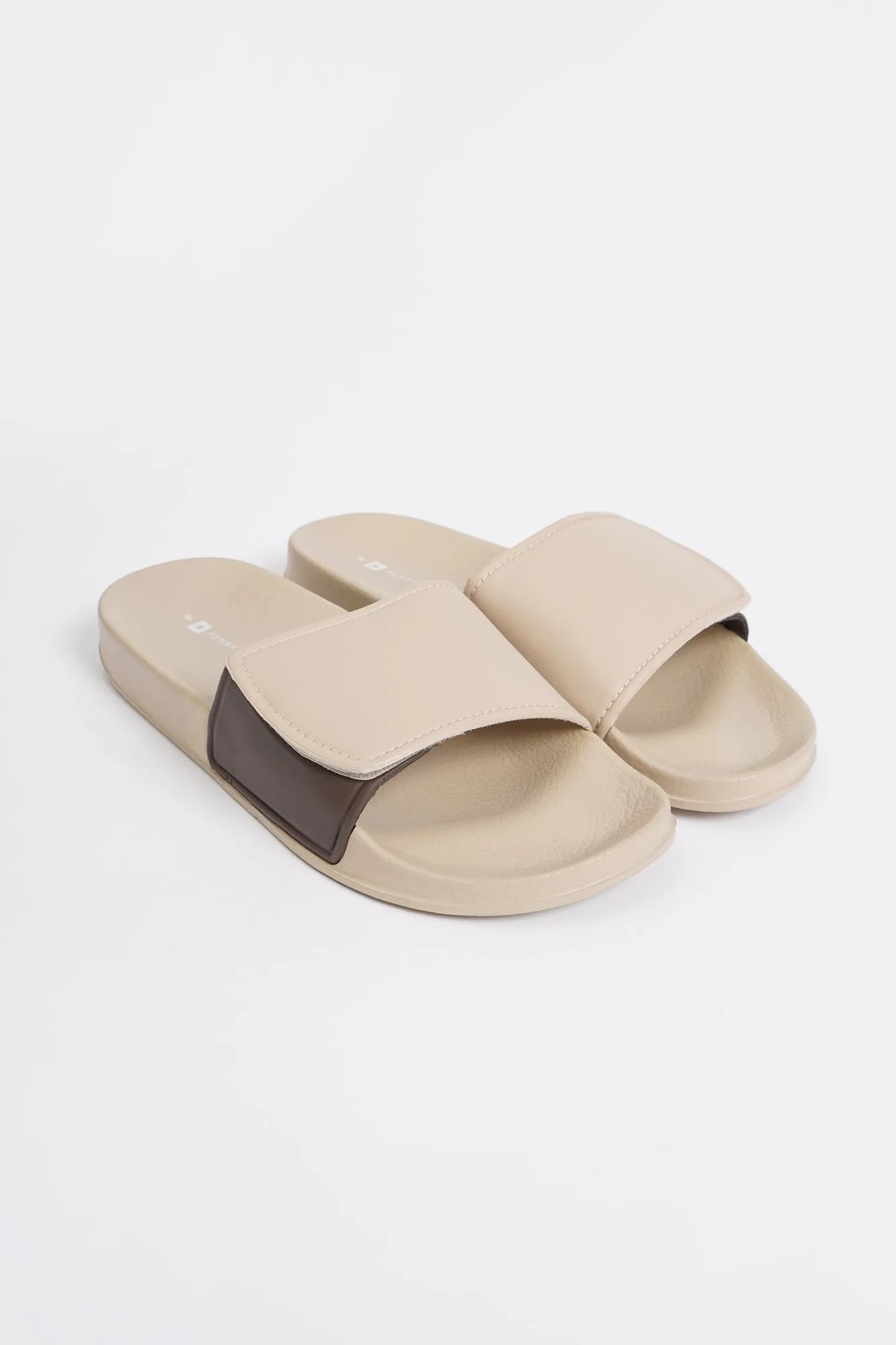 Men's Velcro Band Slides