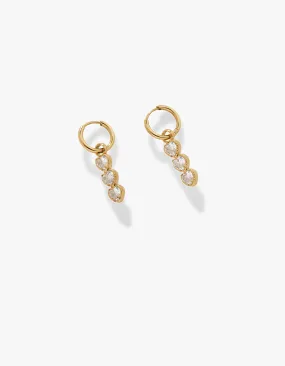 Moriah Earrings - Gold/Crystal