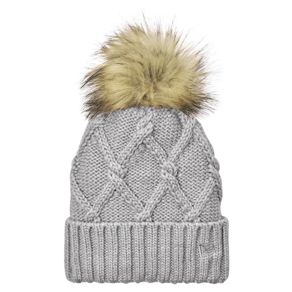 New Era®  Faux Fur Pom Beanie