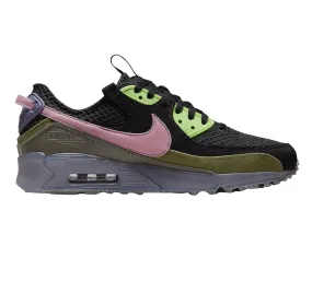 Nike Men's Air Max Terrascape 90 Shoes - Black / Key Lime / Pilgrim / Elemental Pink