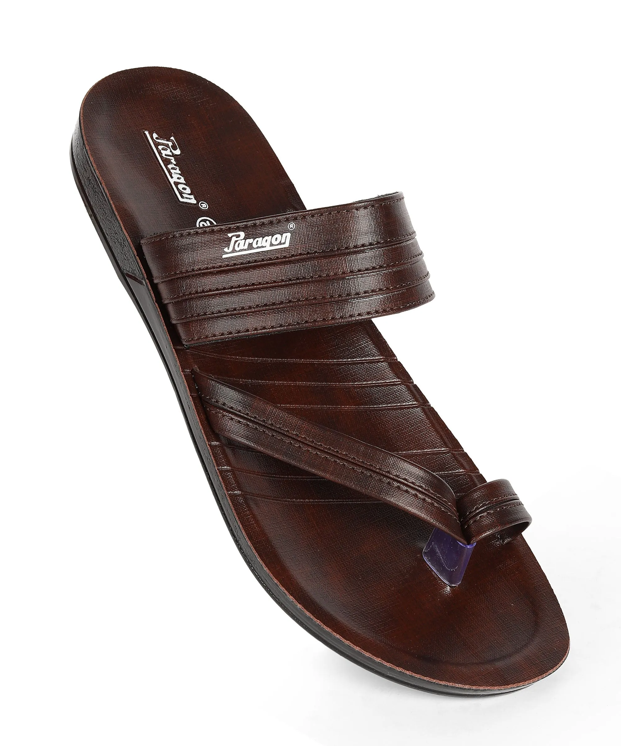 Paragon Men's Casual Slip-on Sandals for Men with Comfortable Sole