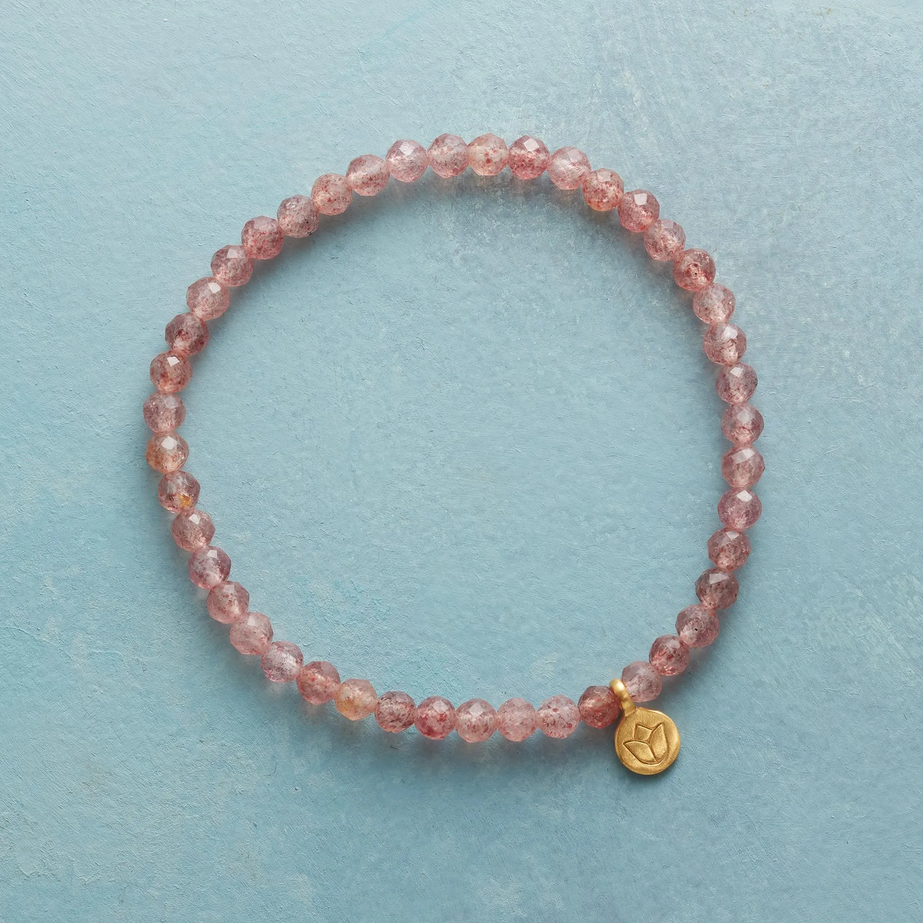 Pink Lotus Bracelet