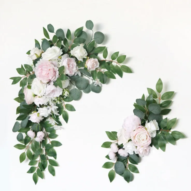 Pink Rose Arch Flowers for Wedding Party Decor