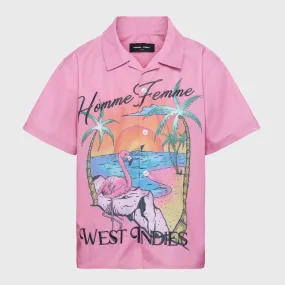 Private Island Button Down Pink