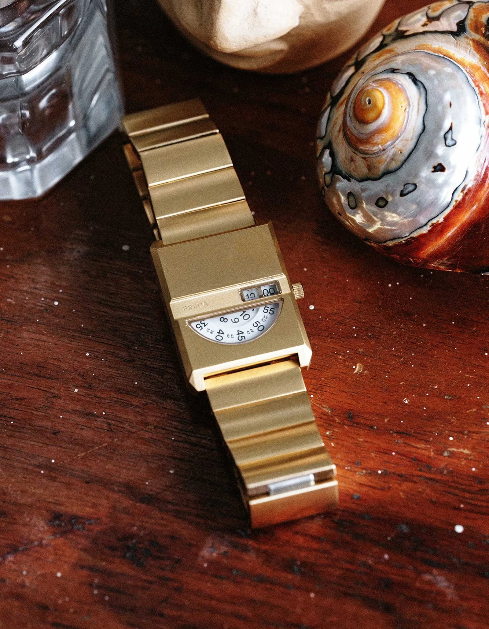 Pulse Tandem Watch - Gold