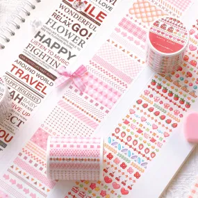 Refreshing Cute Cartoon Fruit Food Washi Tape