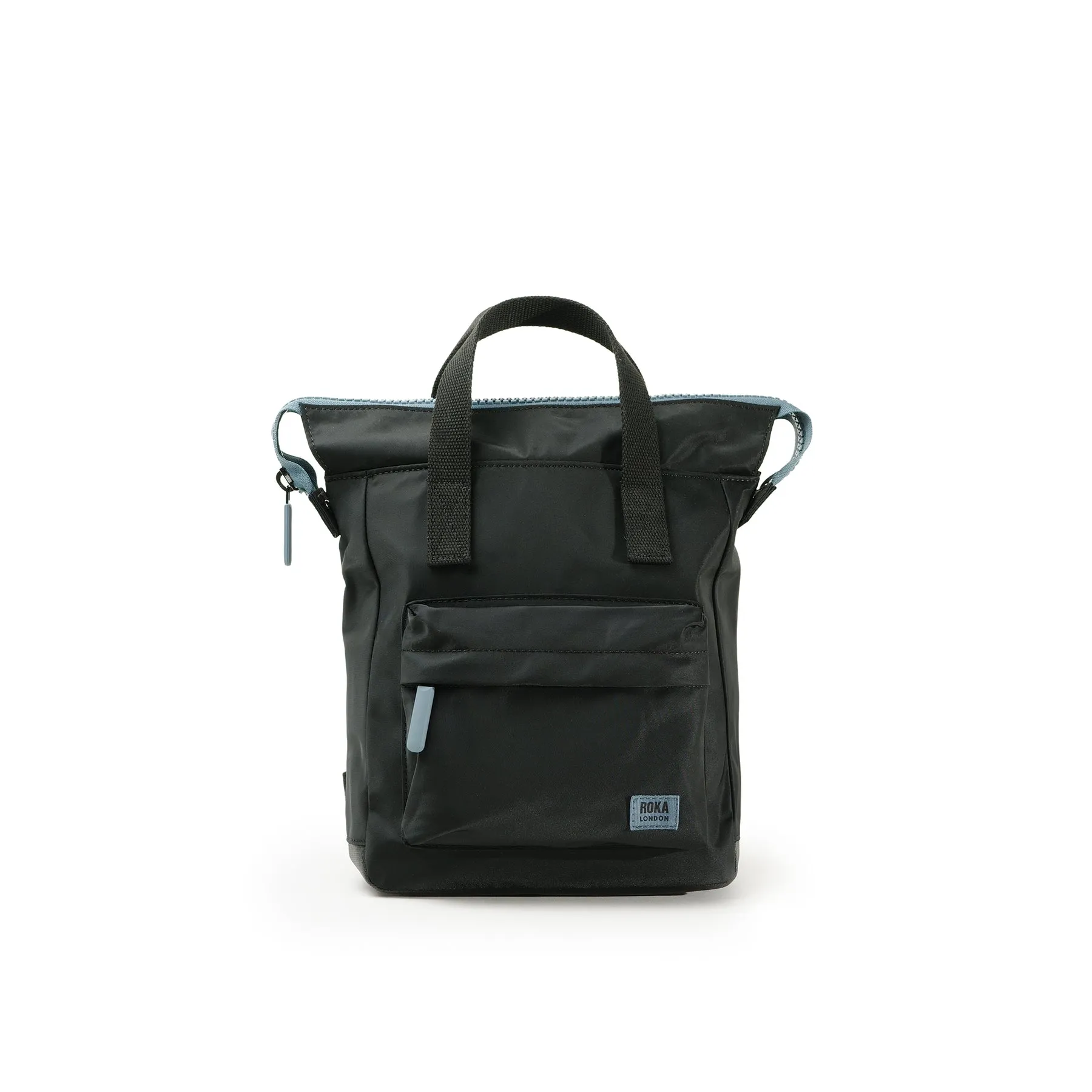 ROKA All Black Bantry B Airforce Small Recycled Nylon Bag