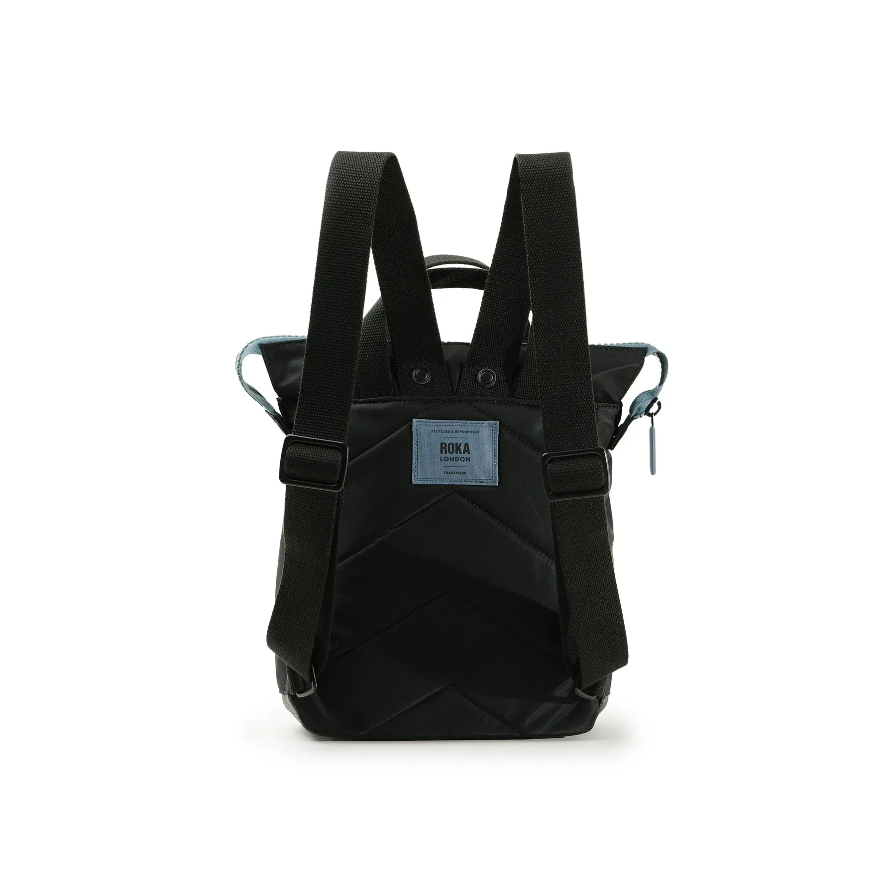 ROKA All Black Bantry B Airforce Small Recycled Nylon Bag