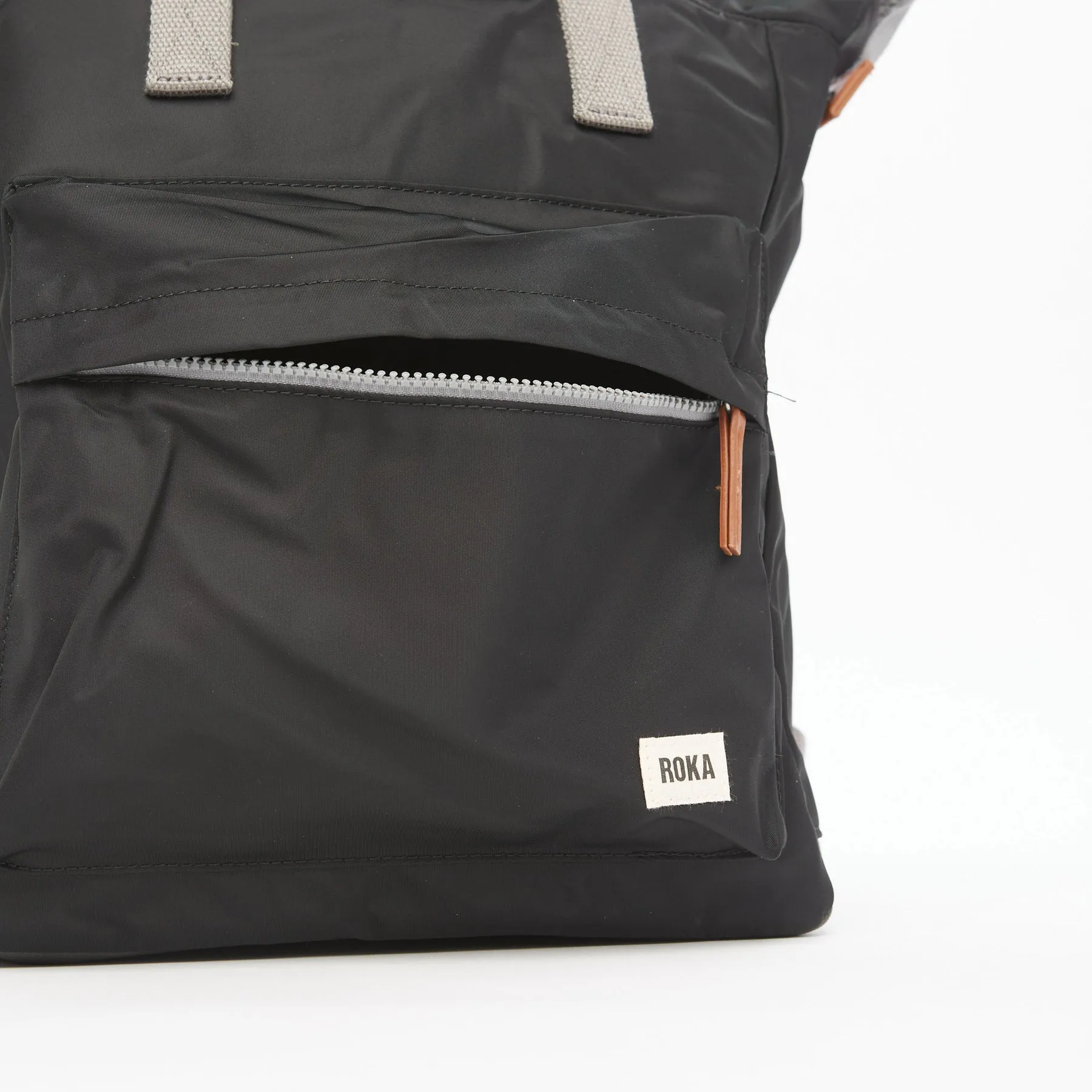 ROKA Bantry B Black Small Recycled Nylon Bag - OS