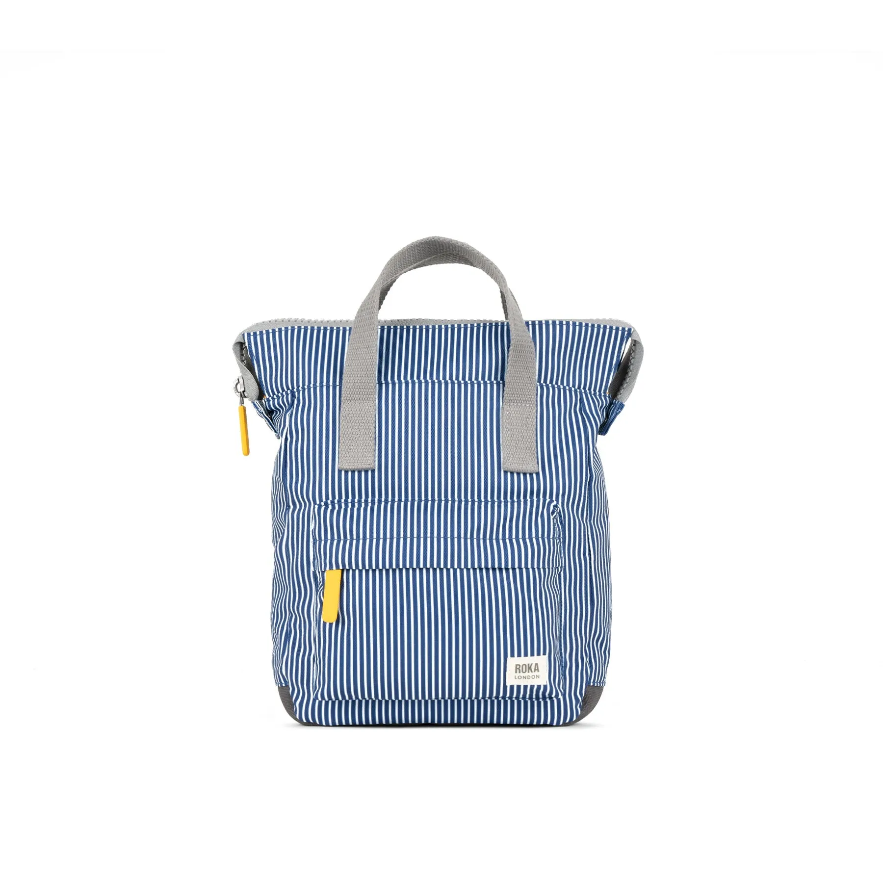 ROKA Bantry B Hickory Stripe Small Recycled Canvas Bag