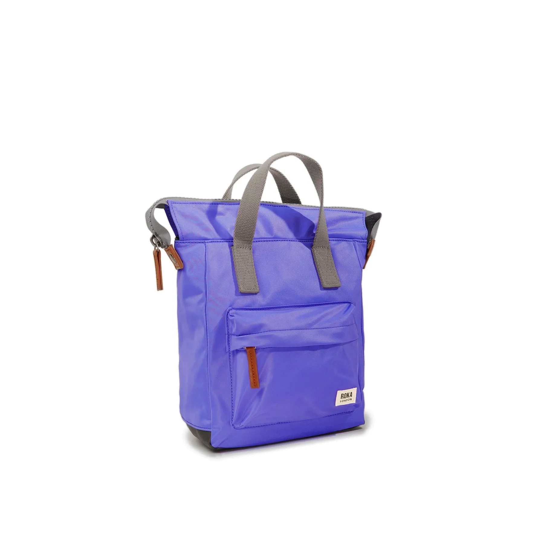 ROKA Bantry B Simple Purple Small Recycled Nylon Bag