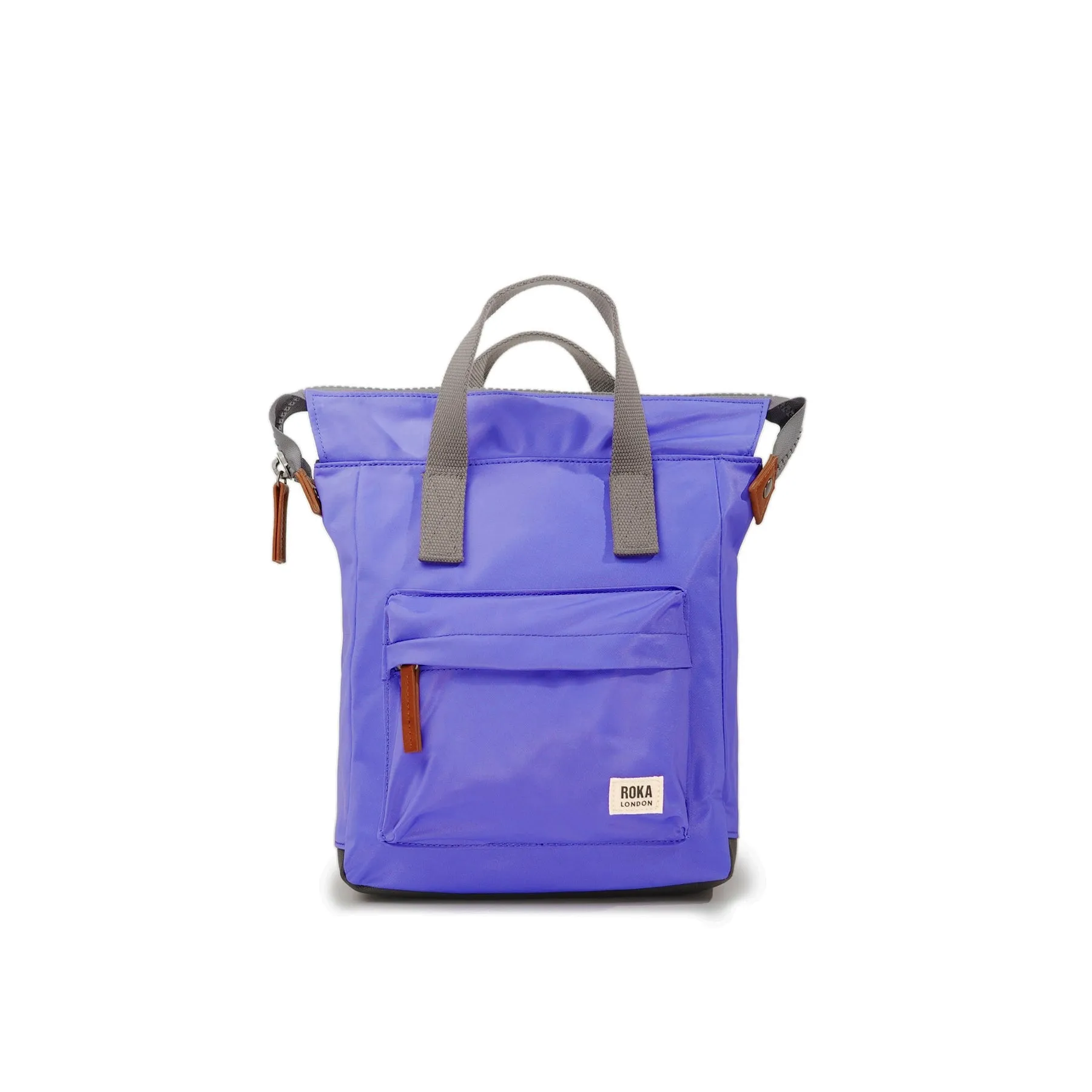 ROKA Bantry B Simple Purple Small Recycled Nylon Bag