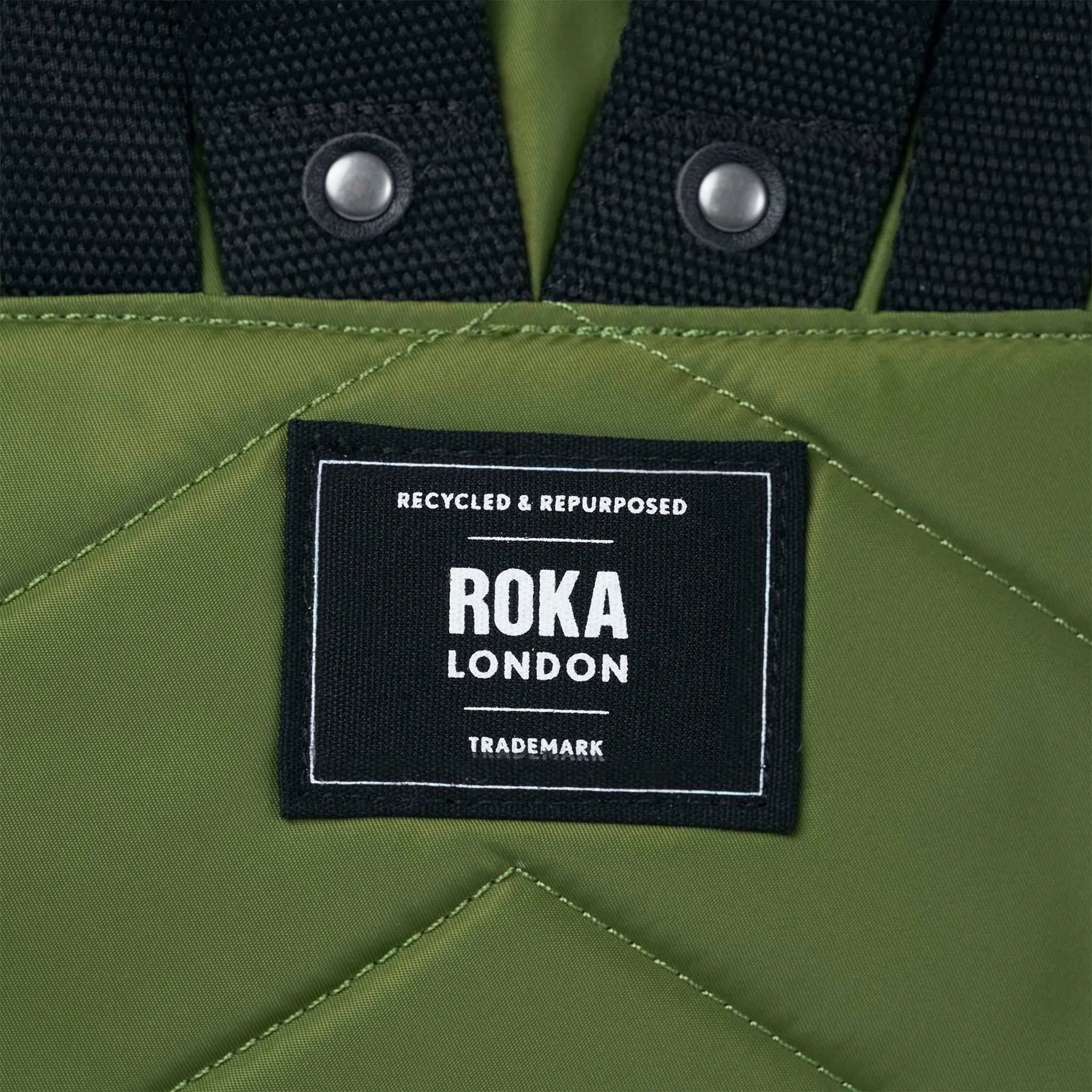 ROKA Black Label Bantry B Avocado Small Recycled Nylon Bag