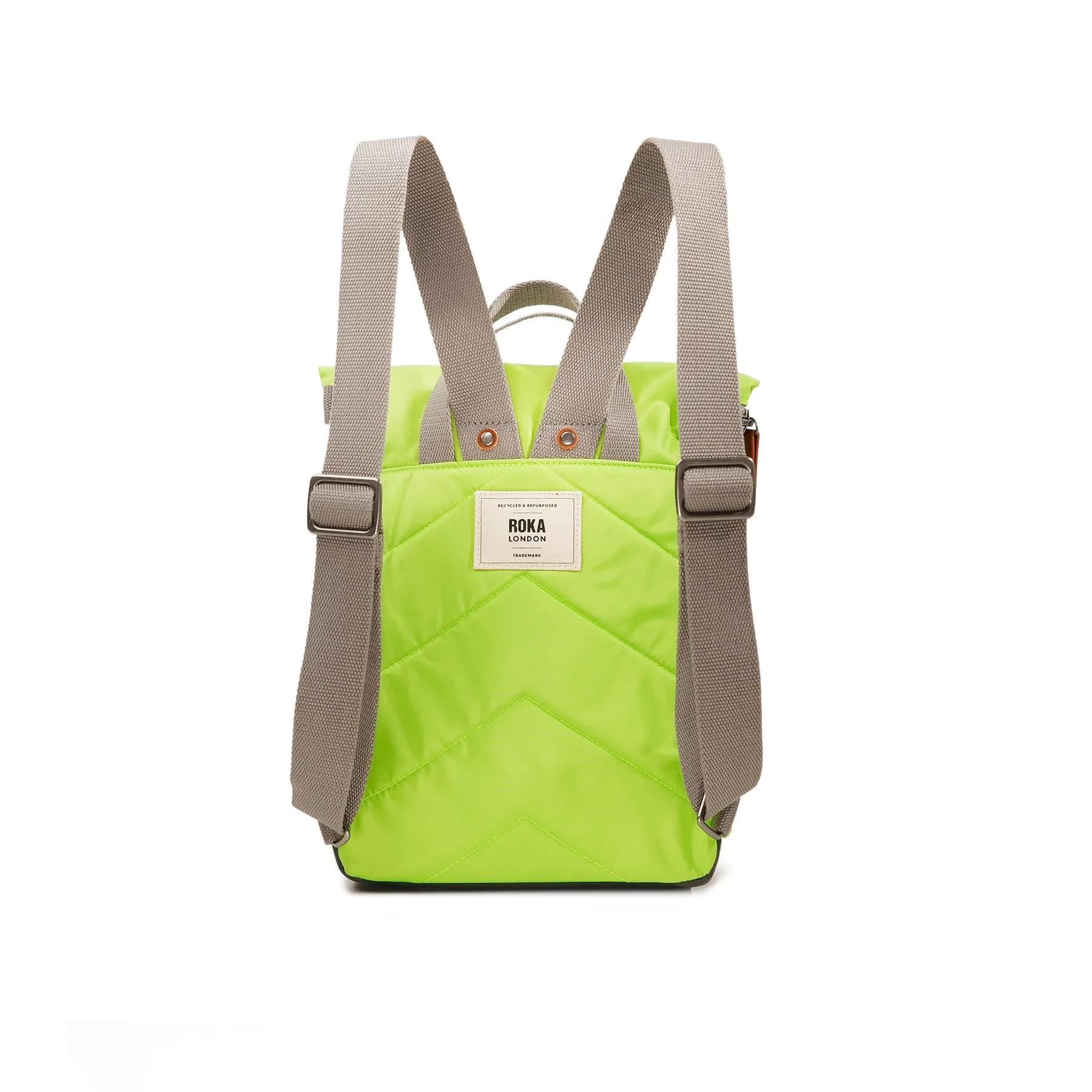 ROKA Canfield B Lime Small Recycled Nylon Bag