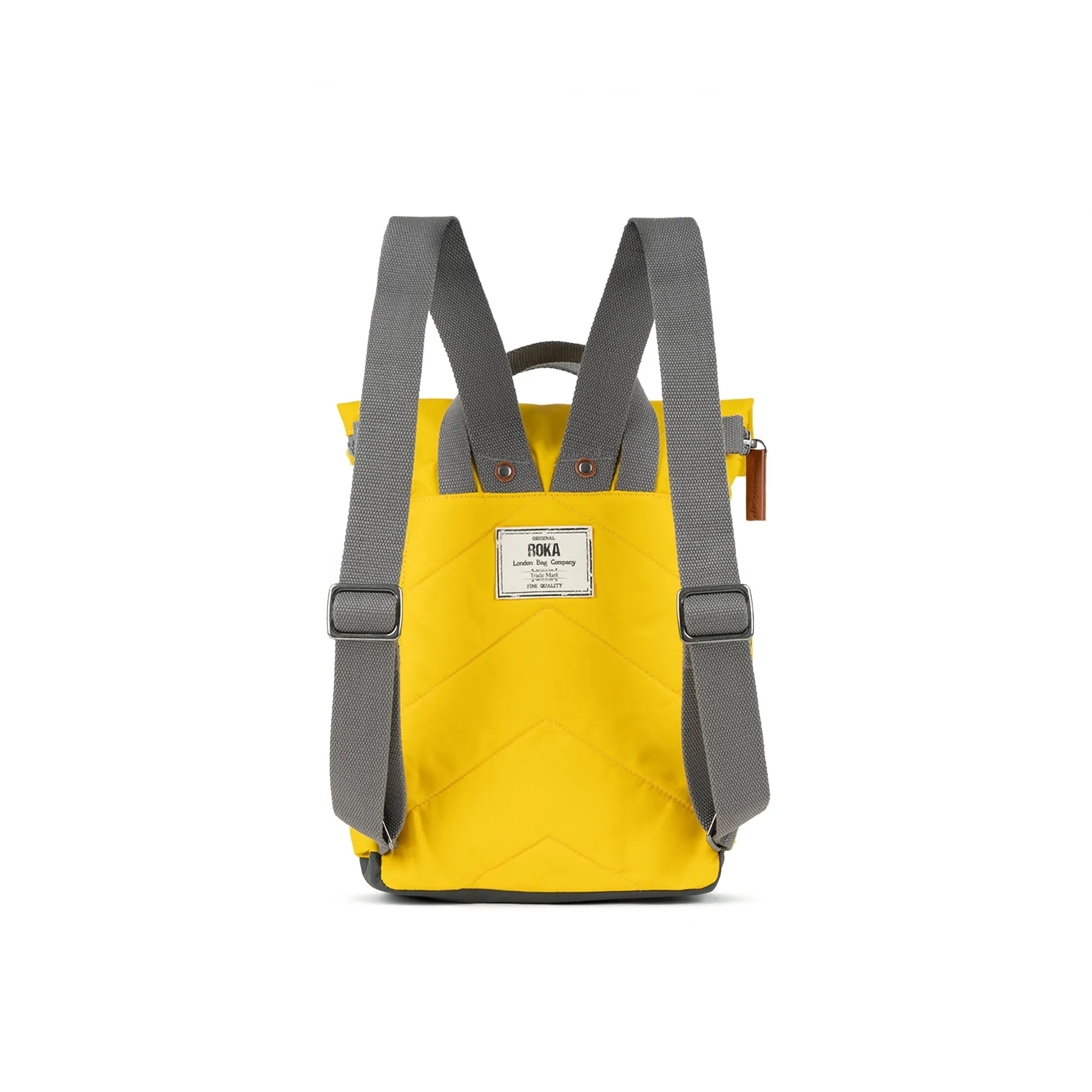 ROKA Canfield B Mustard Small Recycled Nylon Bag - OS