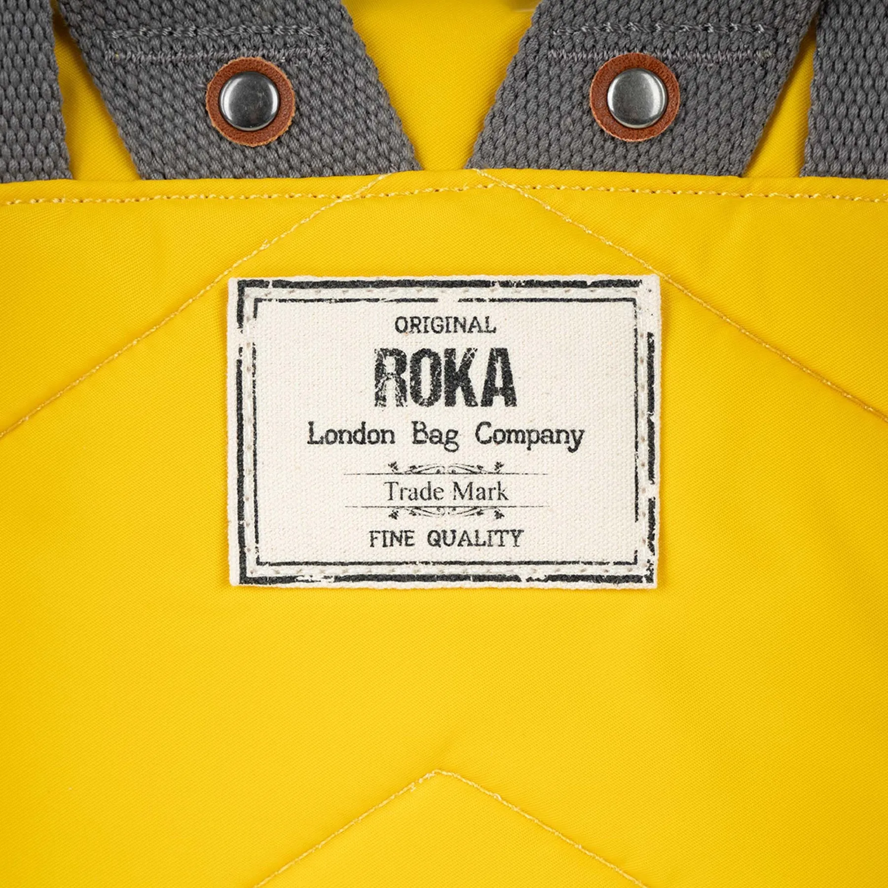 ROKA Canfield B Mustard Small Recycled Nylon Bag - OS