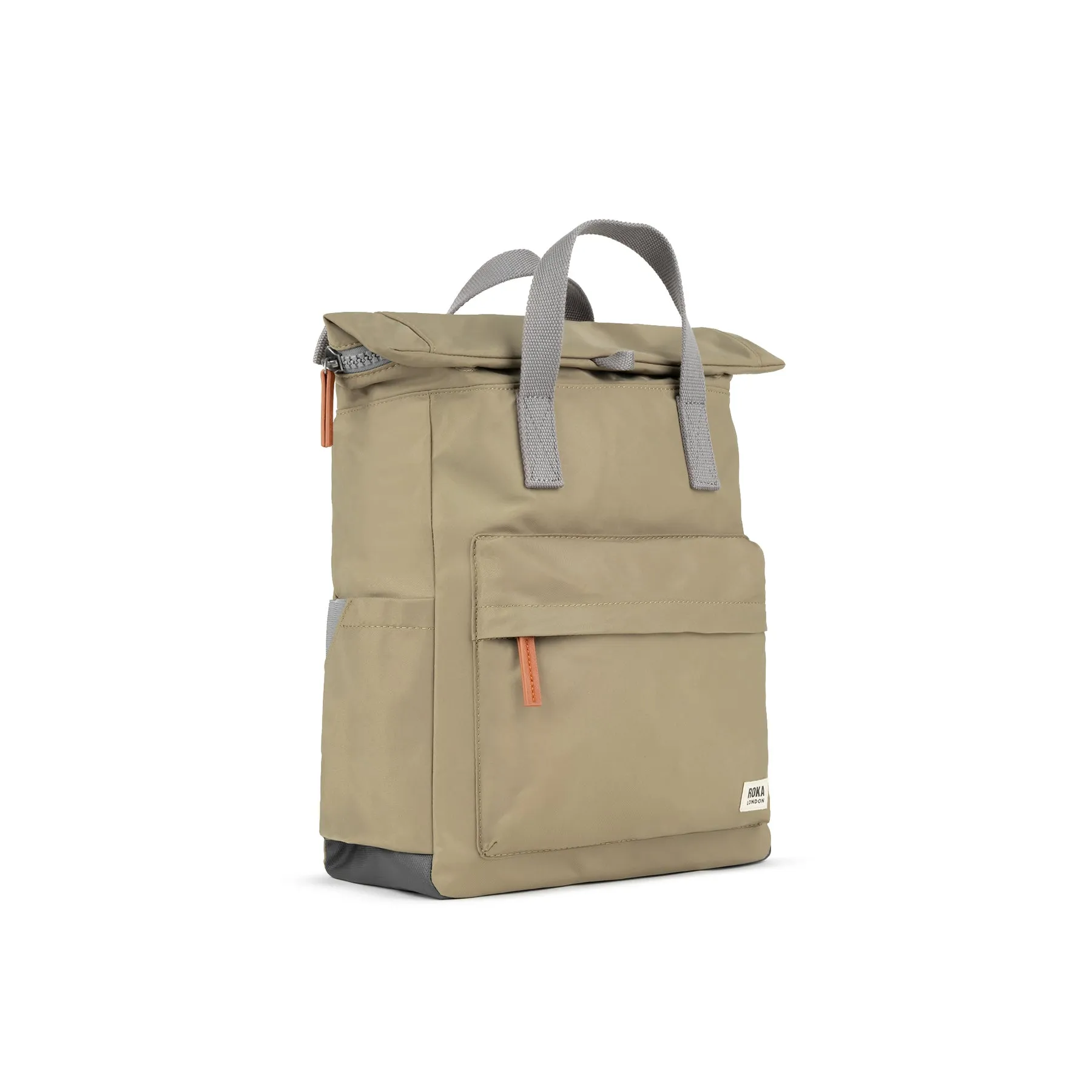 ROKA Canfield B Taupe Medium Recycled Nylon Bag