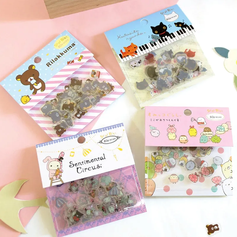 San-X Japanese Style Cartoon Small Creature Stickers