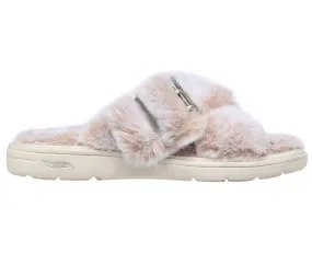 Skechers Womens Arch Fit Lounge Serenity Slippers - Light Pink