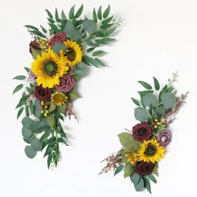 Sunflower Arch Flowers for Wedding Party Decor