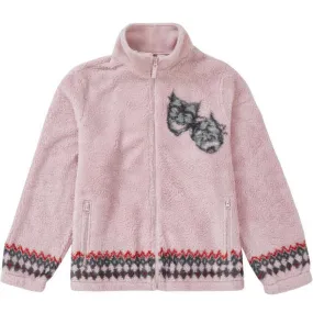 Supreme Drama Mask Fleece Jacket 'Pink'