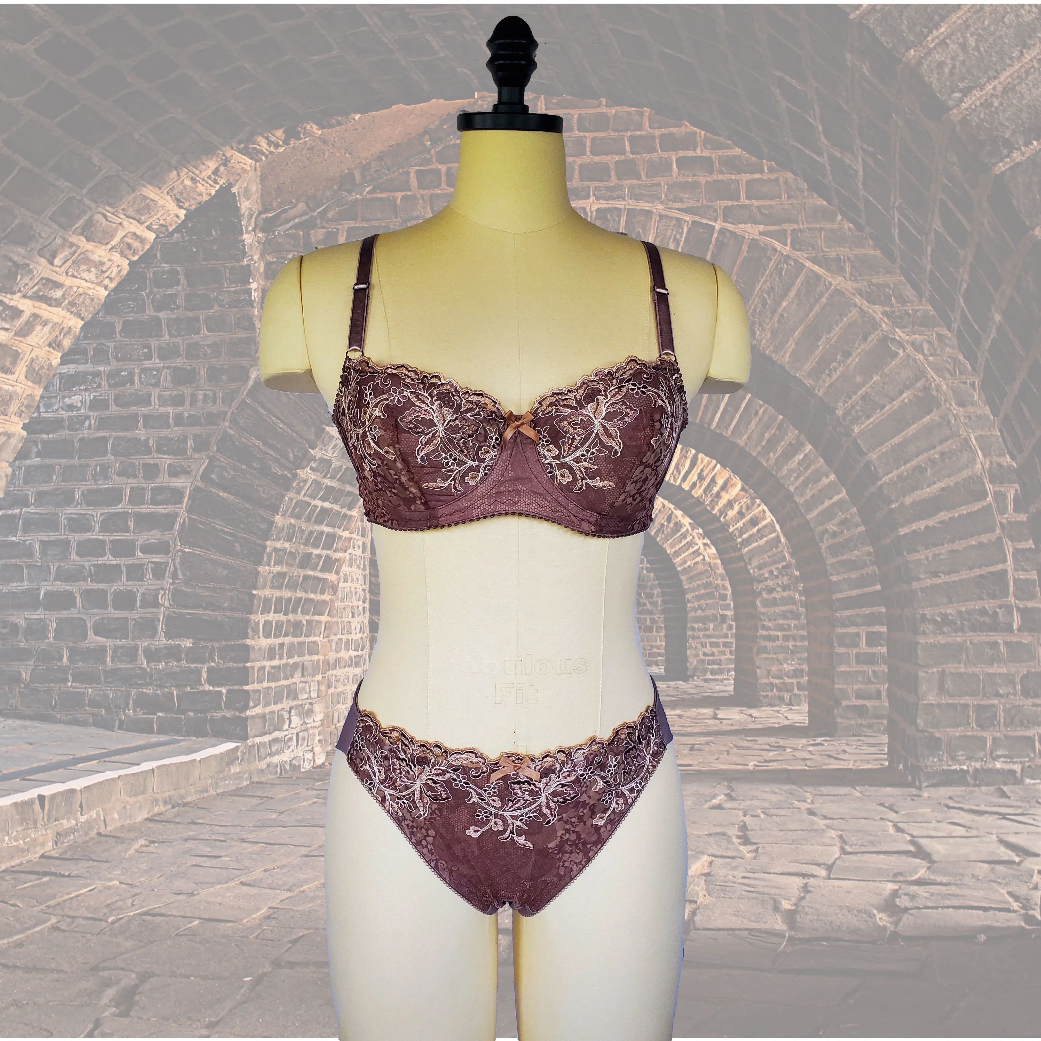 The Neutral Collection - Minx Lace Bra Kit