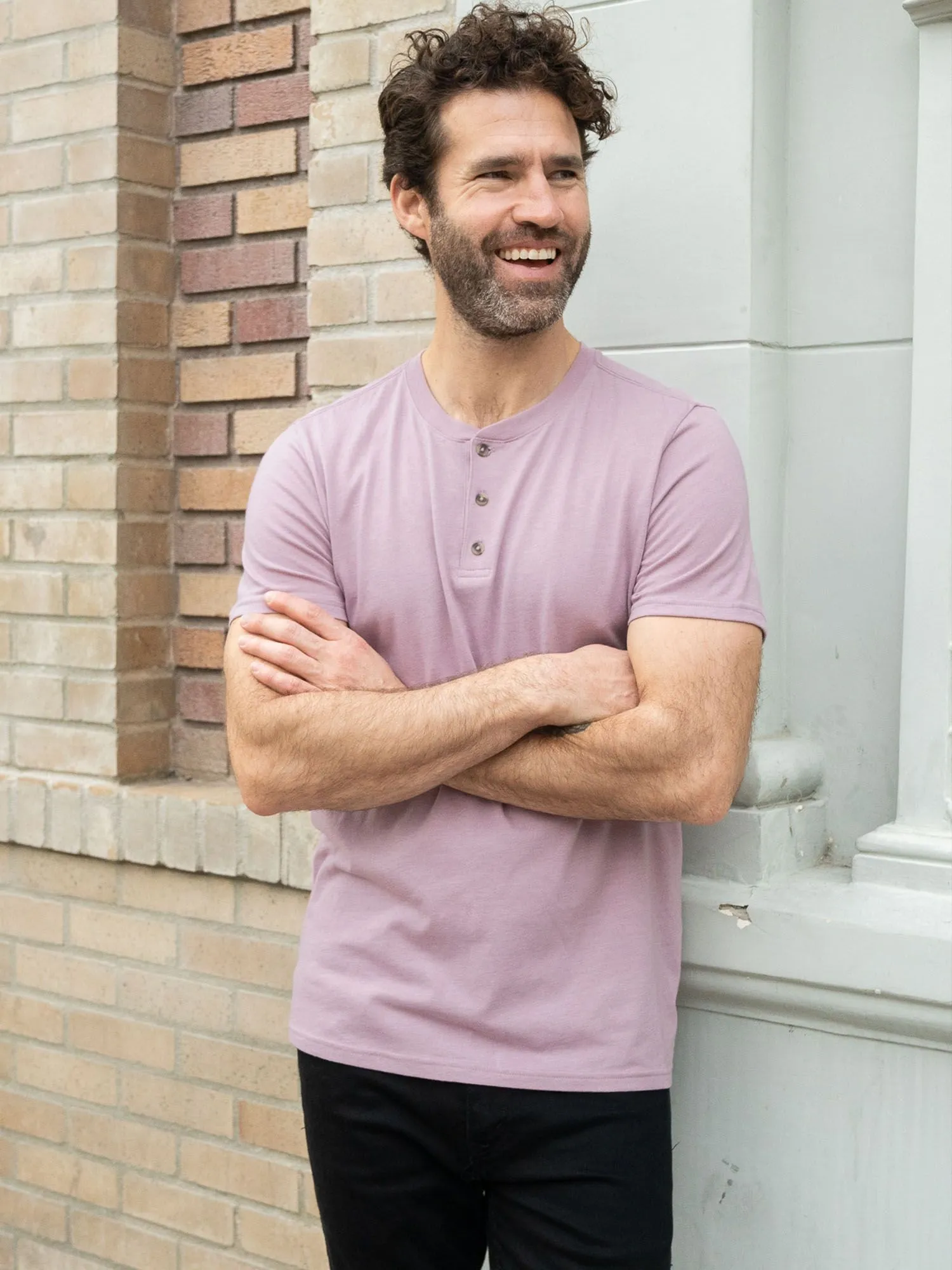 Thistle Short Sleeve Henley