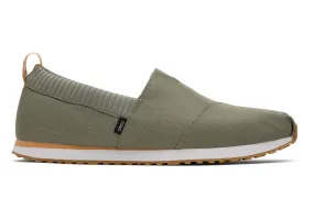 TOMS Mens Alpargata Resident Trainers - Vetiver Grey