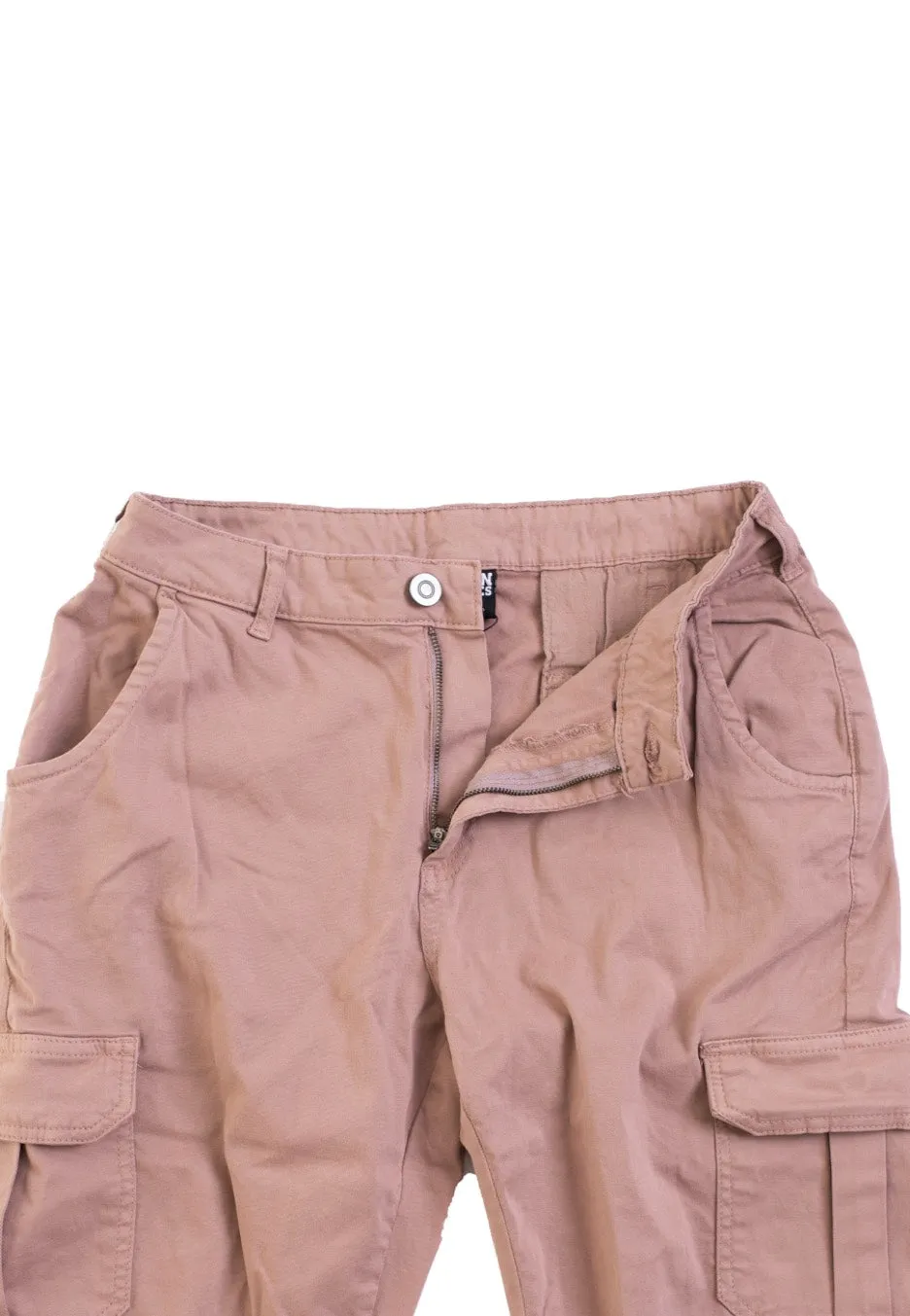 Urban Classics - Ladies High Waist Cargo Duskrose - Pants